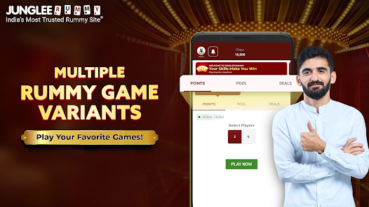 Play Junglee Rummy Online